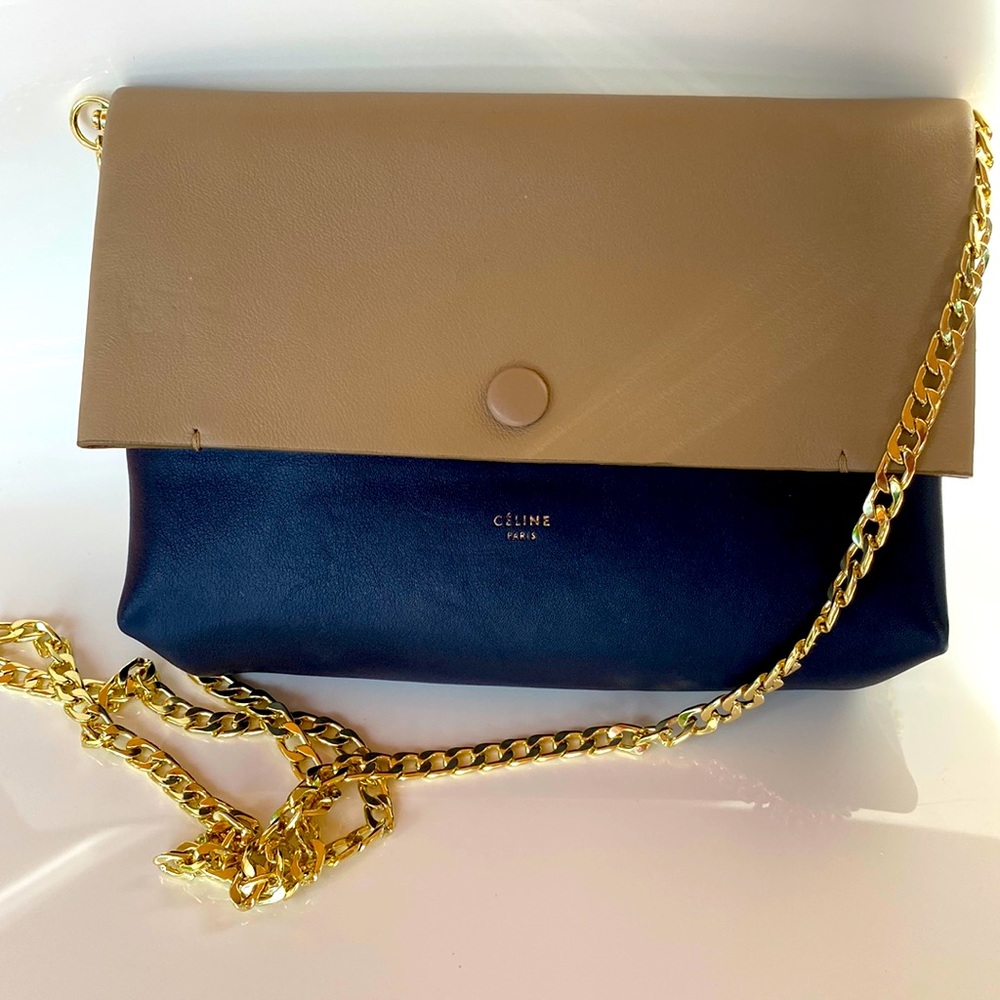 Authentic CELINE Clutch Shoulderbag